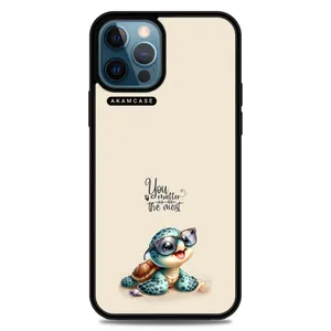 AKAM AMC-WA12PROMAX-ANIMALS QOUTES-3 Cover For Apple iPhone 12 Pro Max