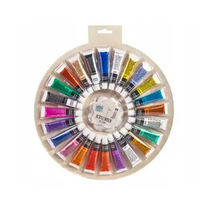 رنگ اکریلیک تدی مدل ACRYL FARBEN بسته 24 عددی حجم 12 میلی لیتر