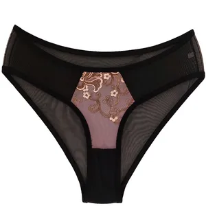 شورت زنانه مدل توری طرح گل کد AS1513 رنگ مشکی