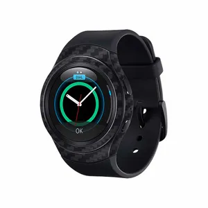 MAHOOT Carbon-Fiber Cover Sticker for Samsung Galaxy Gear S2 Smartwatch