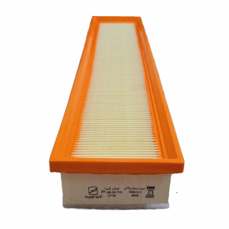 فیلتر هوا خودرو فیلتر قلعه مدل Gf136 مناسب برای 206 / 207
