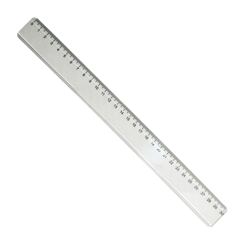خط کش 30 سانتیمتری کد 151 بسته 2 عددی
