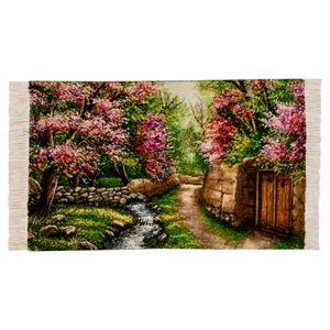  فرش دستباف دیوارکوب سی پرشیا مدل کوچه باغ بهاری کد 902785