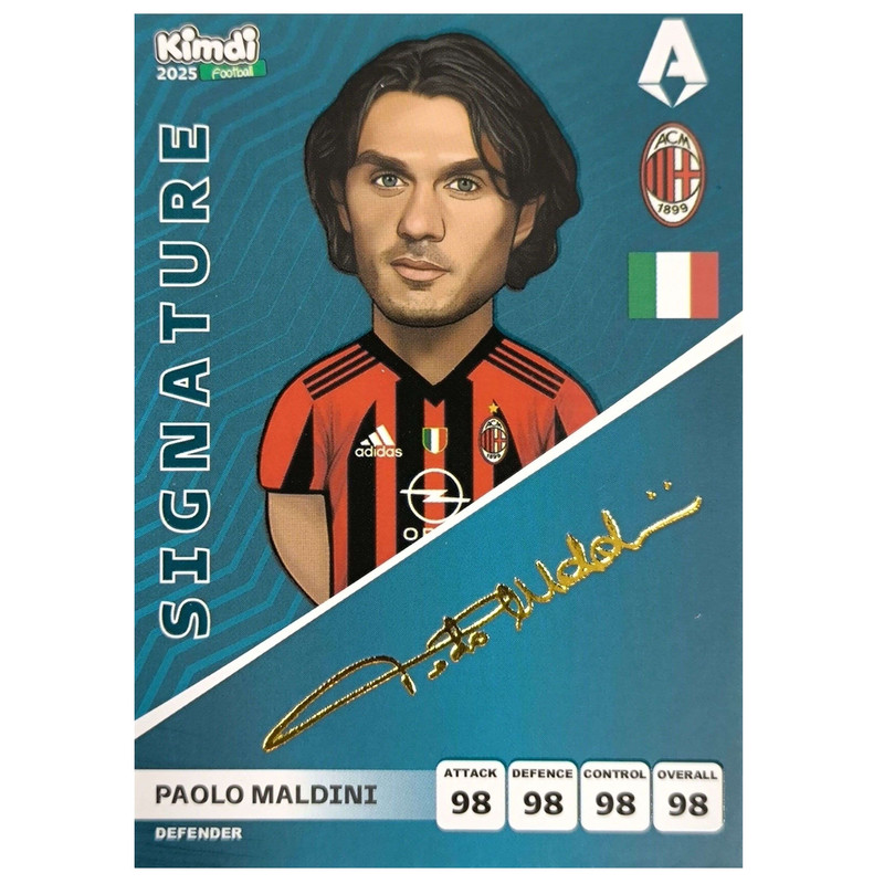 اسباب بازی زینتی کیمدی مدل پائولو مالدینی 2025 امضا