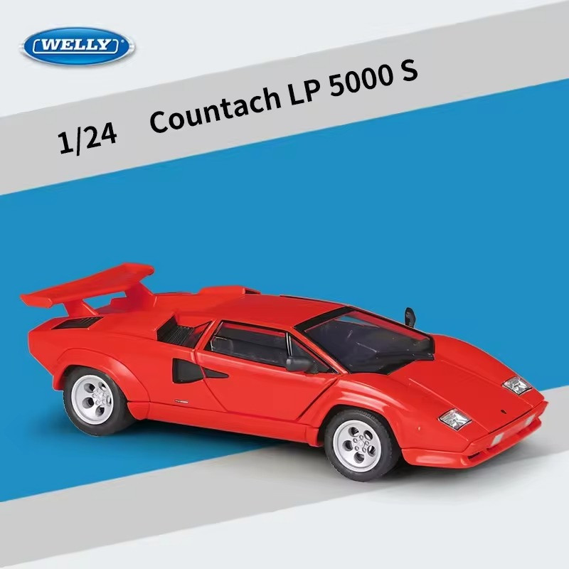 ماکت ماشین ولی مدل Lamborghini Countach LP 5000 S