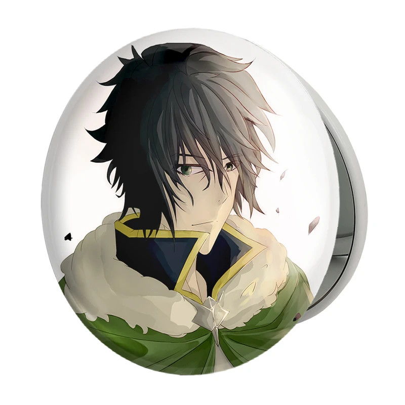 آینه جیبی خندالو طرح نائوفومی انیمه ظهور قهرمان سپر مدل تاشو کد 15959 