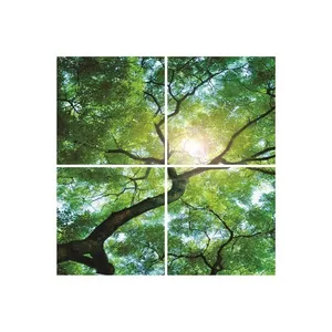 تایل سقفی آسمان مجازی مدل E17 سایز 60*60 سانتی متر مجموعه 4 عددی