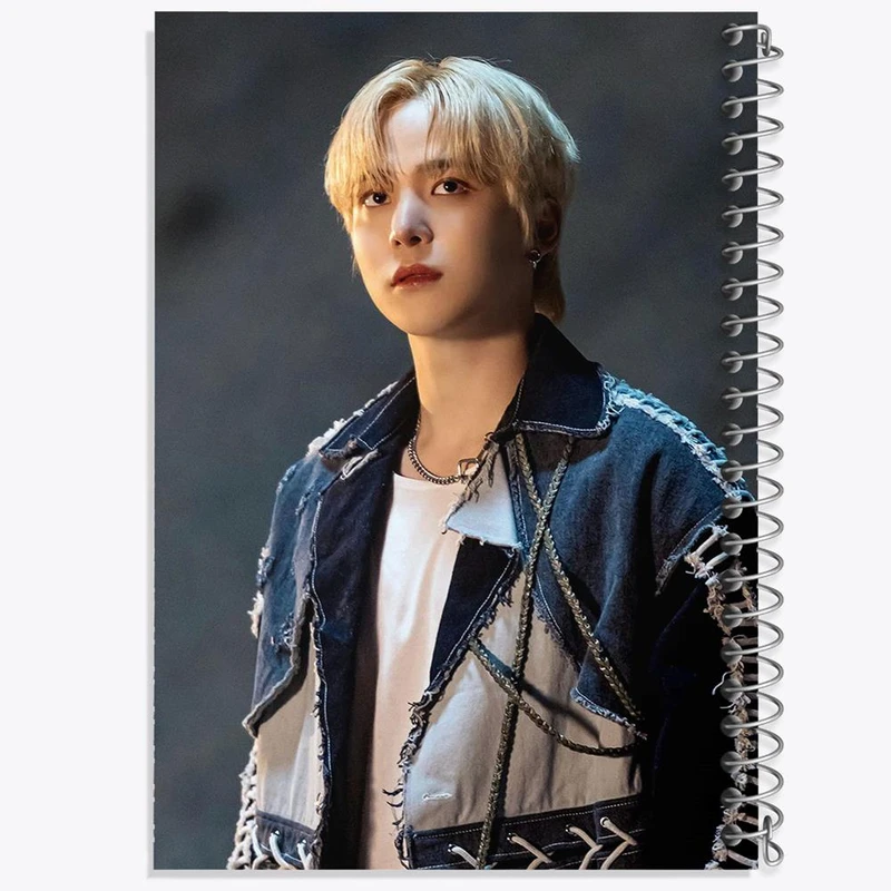 دفتر لیست خرید 50 برگ خندالو طرح یونهو گروه ایتیز ATEEZ کد 21215