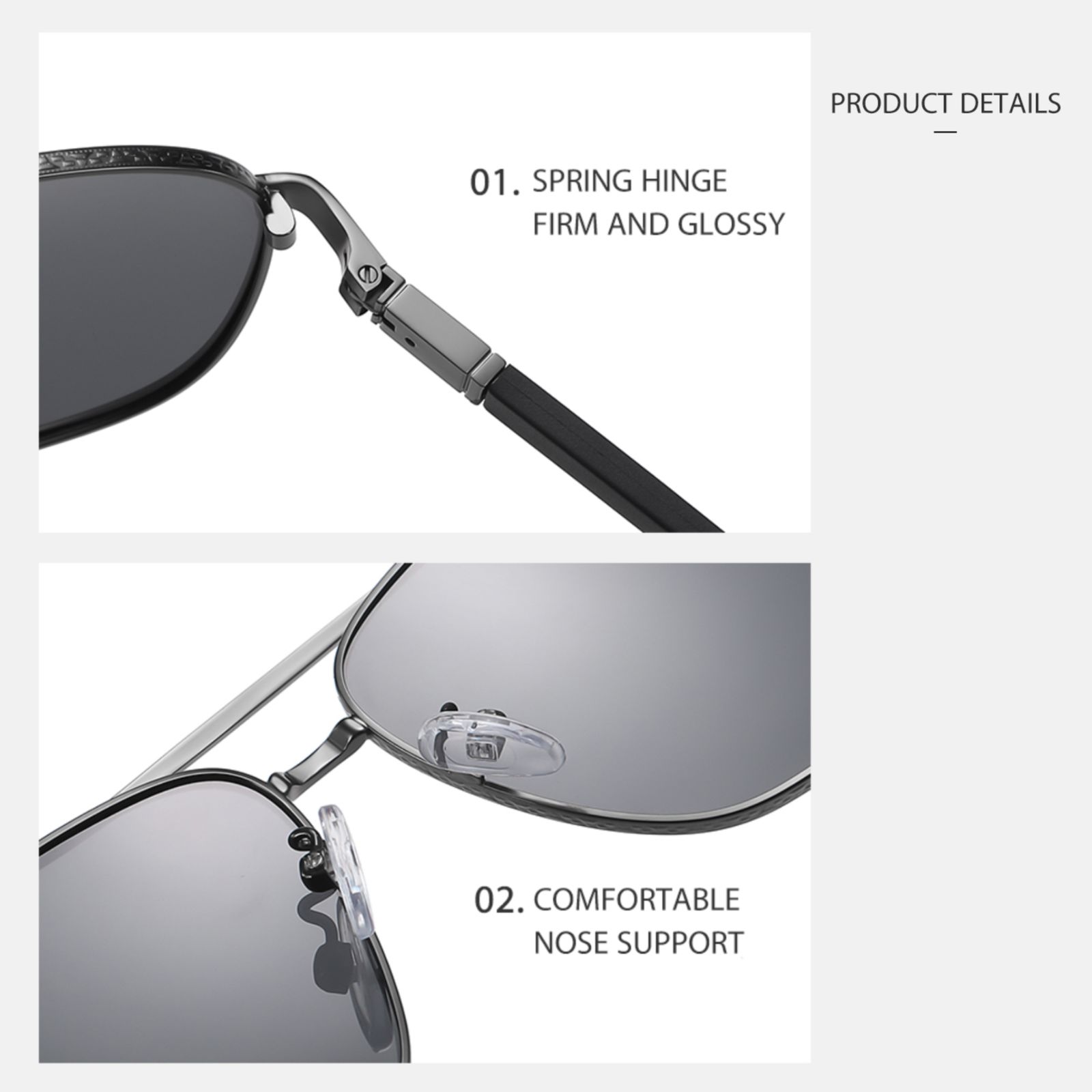 عینک آفتابی مردانه مدل P.6306 Polarized SpaceDrive -  - 6