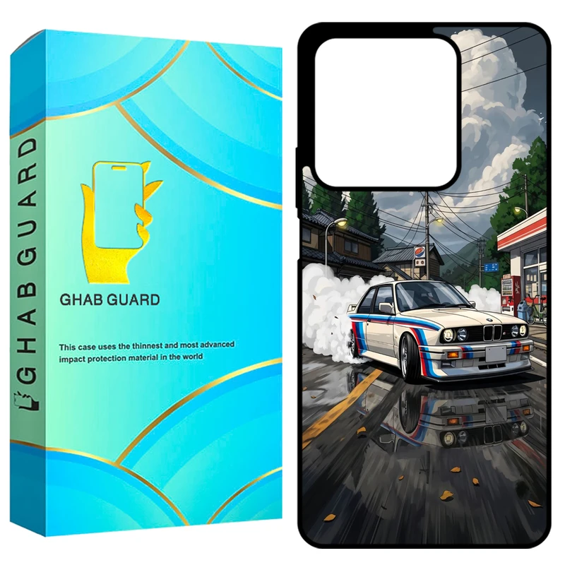 کاور قاب گارد طرح ماشین مدل GCHPN134 مناسب برای گوشی موبایل شیائومی Redmi Note 13 4G