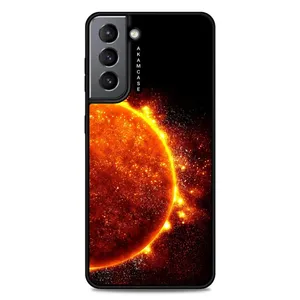 AKAM AMC-WSGS21-PLANET-3 Cover For Samsung Galaxy S21