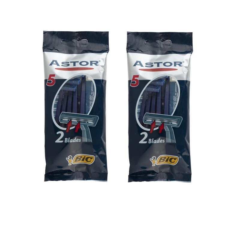 خود تراش بیک مدل astor 5 مجموعه 2 عددی