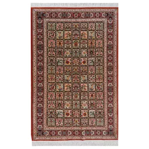 فرش دستبافت دو و نیم متری مدل اصفهان کد 1680