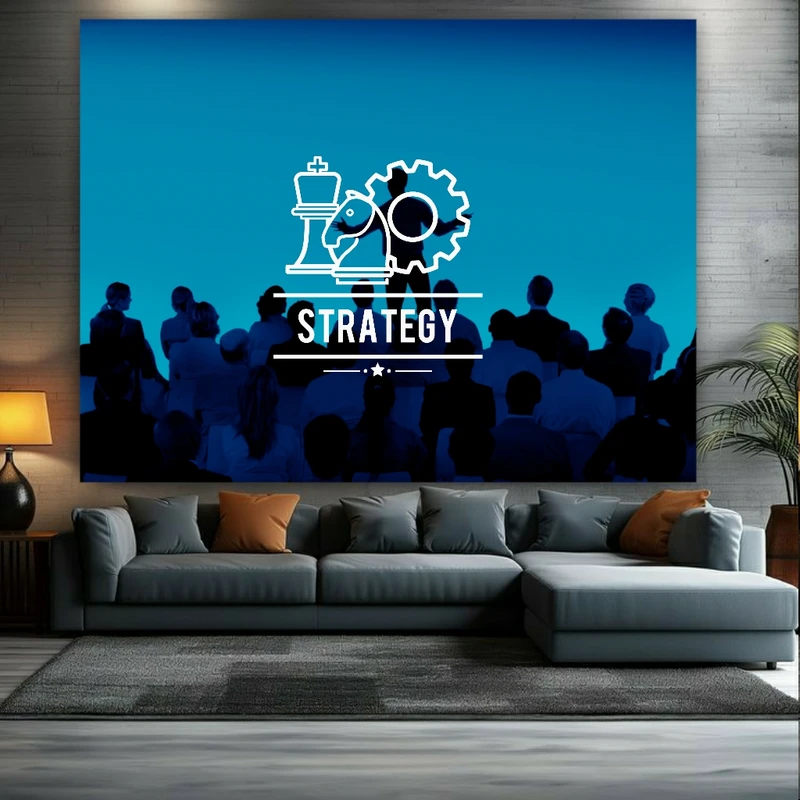  تابلو بوم طرح استراتژی کد BK1662