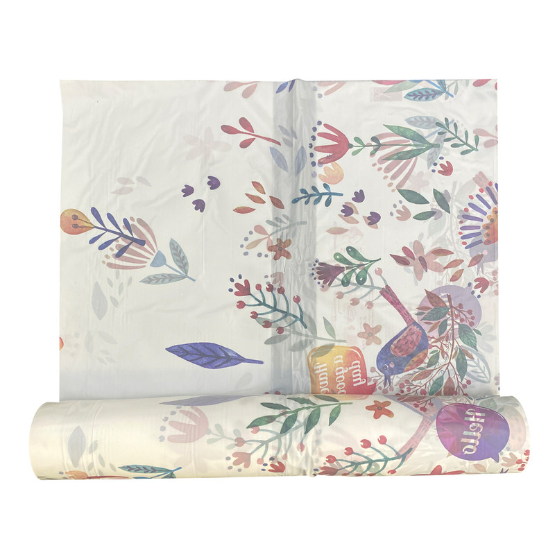 سفره یکبار مصرف کوالا مدل silk طرح پرنده رول 10 متری