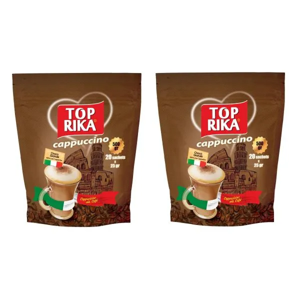 کاپوچینو نرمال تاپریکا - 25 گرم بسته 40 عددی