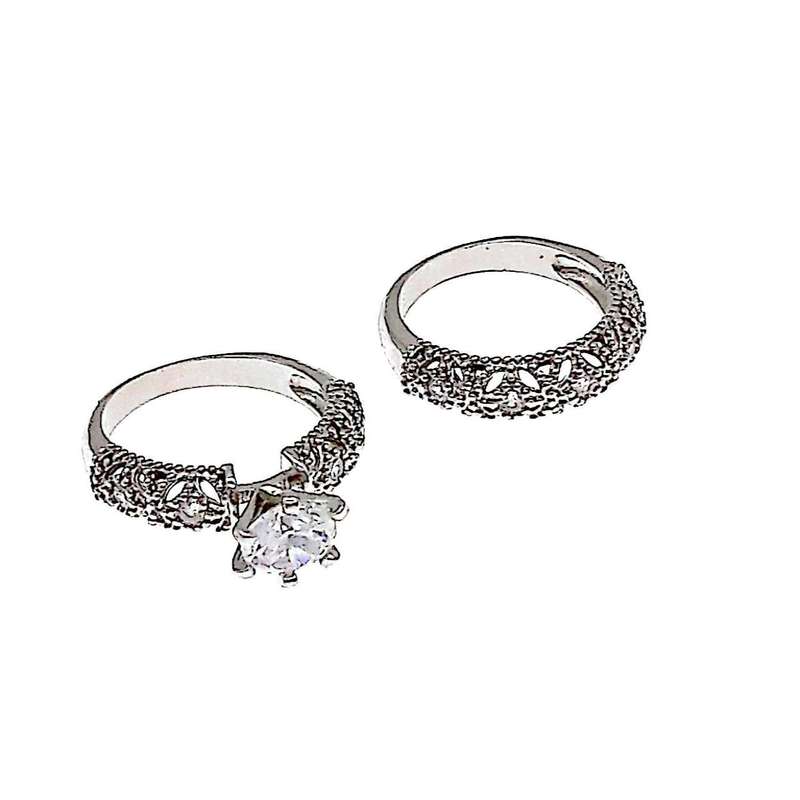 انگشتر زنانه مدل SH 800 مجموعه 2 عددی