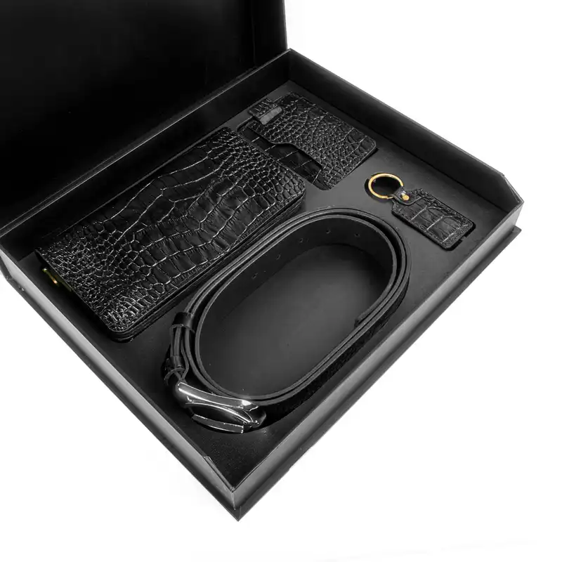 ست هدیه چرم عطارد مدل چرم طبیعی کد A85