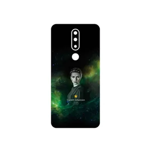 MAHOOT Scarlett Johansson Cover Sticker for Nokia 5.1 Plus