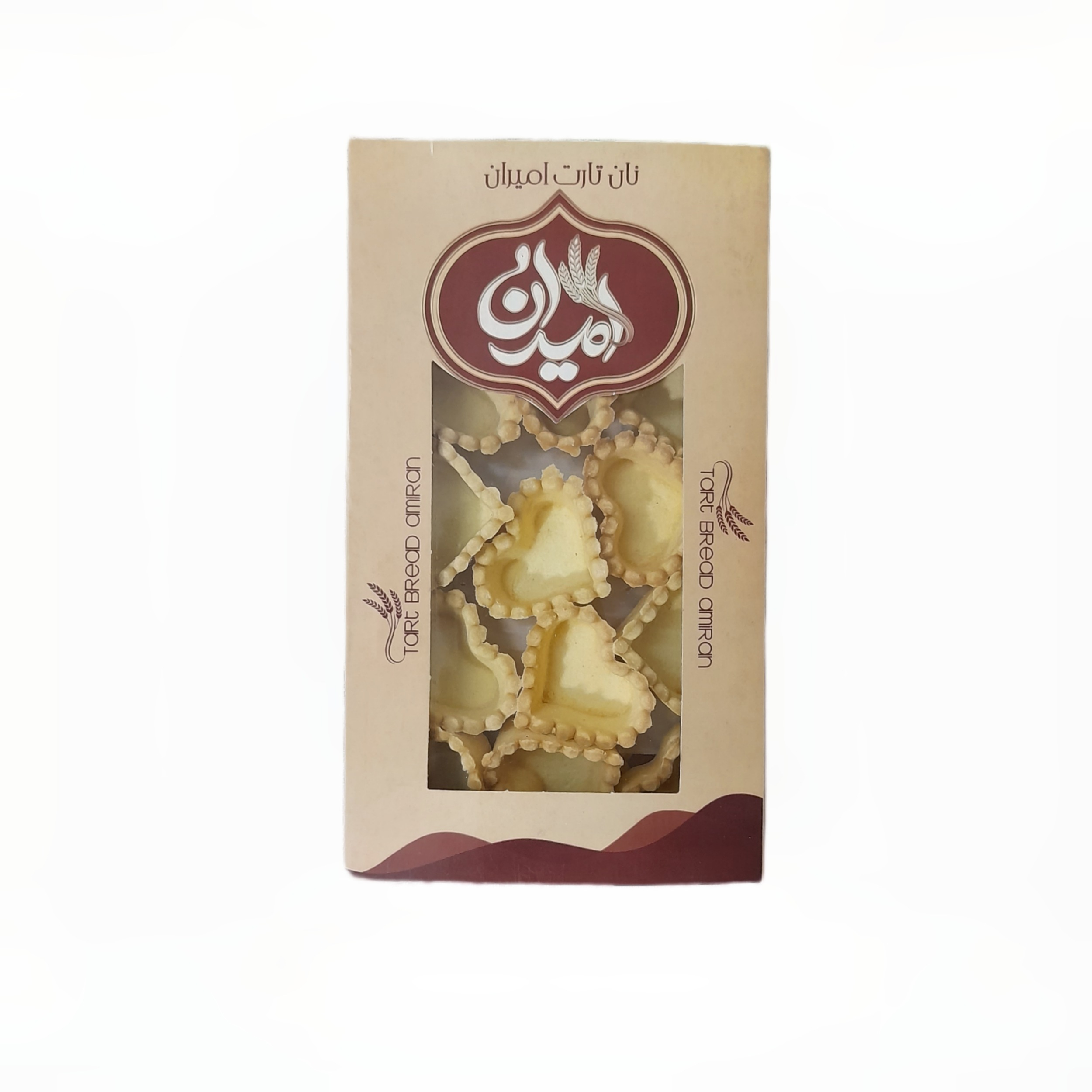 نان تارت نمکی امیران - 260 گرم بسته 30 عددی