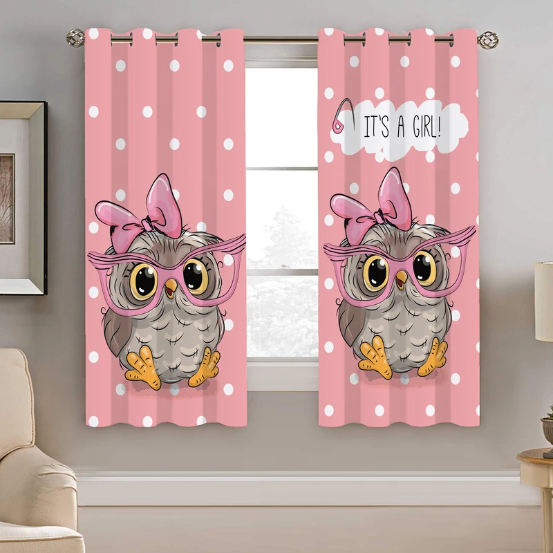 پرده نیروانا طرح کودک  مدل هازان کد 4126سایز 140×200 سانتی متر