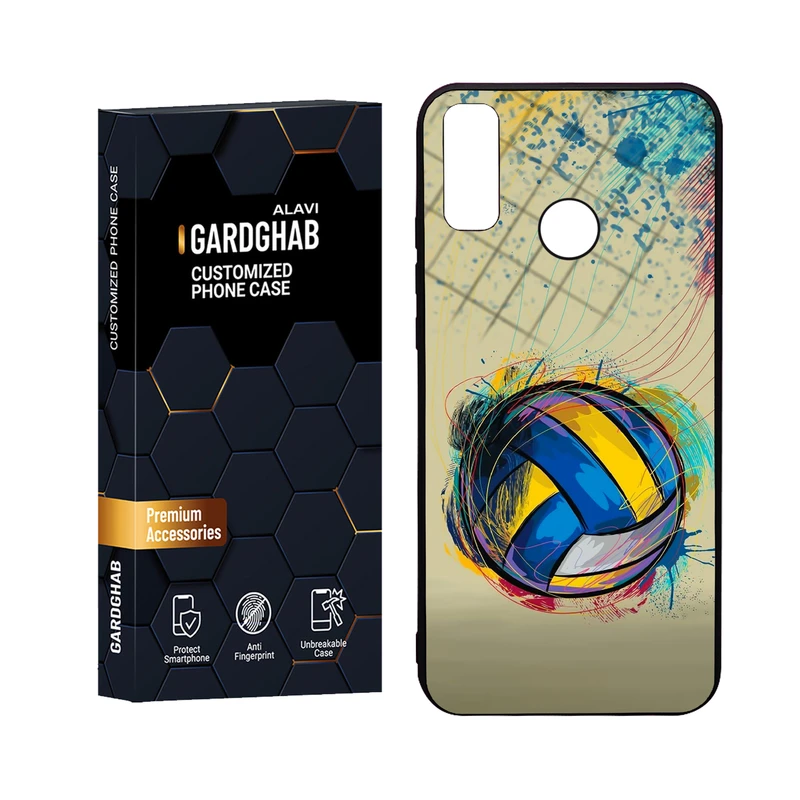 کاور گارد قاب علوی مدل Glass مناسب برای گوشی موبایل هوآوی Y8s