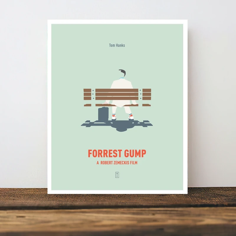 تابلو شاسی گلاک طرح فارست گامپ Forrest Gump کد FMO118