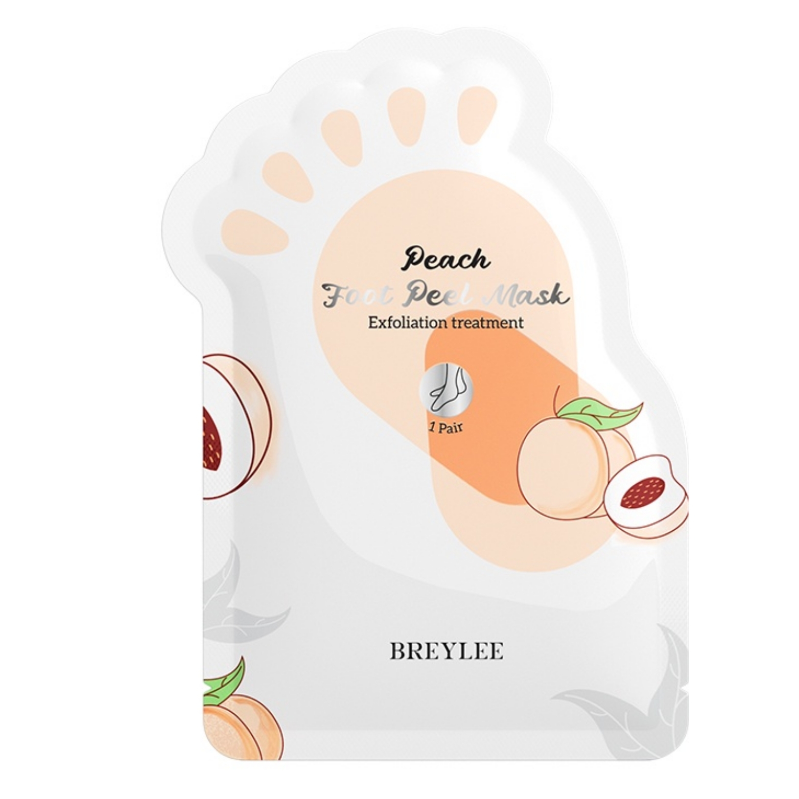 ماسک پا بریلی مدل هلو مناسب برای انواع پوست حجم 40 میلی لیتر