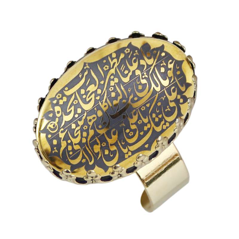 انگشتر زنانه مدل حدید سوره ناد علی کد 78191