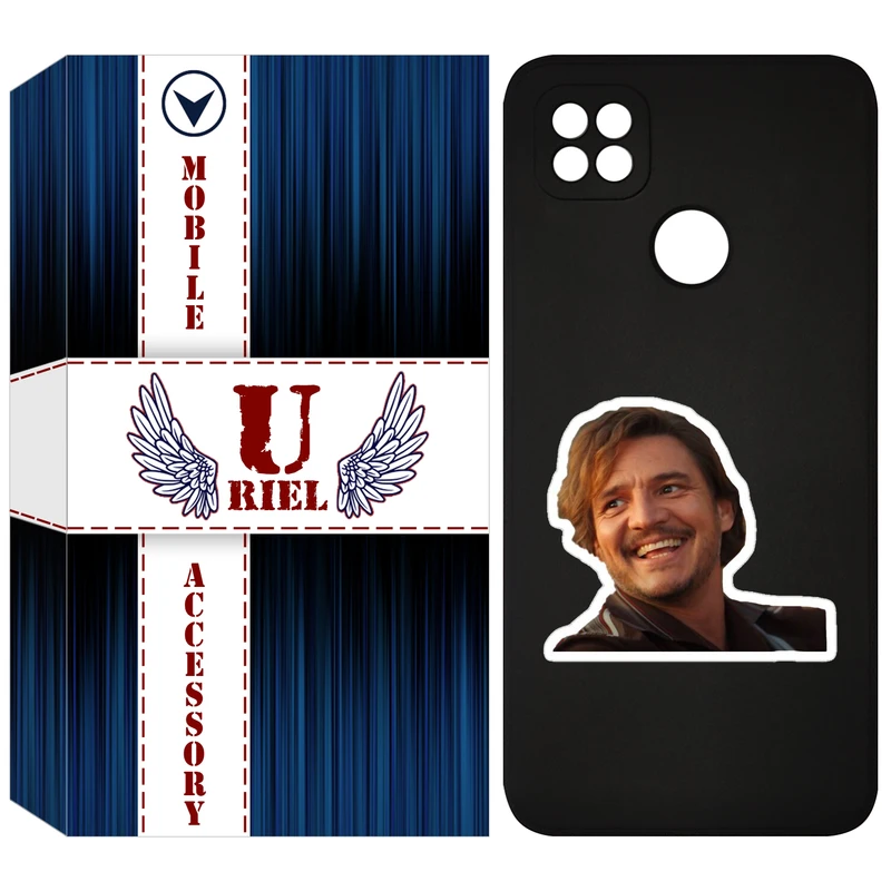 کاور یوریل مدل KSH کد 83 طرح لبخند مناسب برای گوشی موبایل شیائومی Redmi 9C / 10A