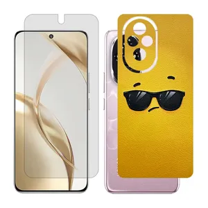 Glass Together model Transparent screen protector suitable for Honor 200 mobile phone with back cover sticker