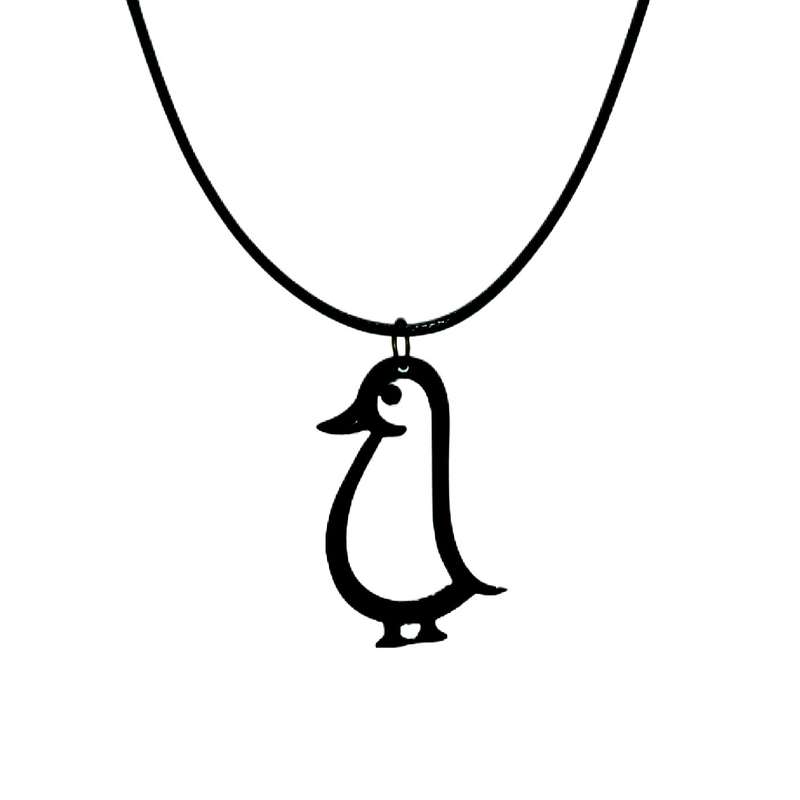 گردنبند دخترانه مدل پنگوئن گردنبند دخترانه مدل پنگوئن