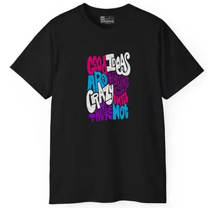 تی شرت آستین کوتاه مردانه پاد آفرین مدل اسپرت متن دار کد 01044