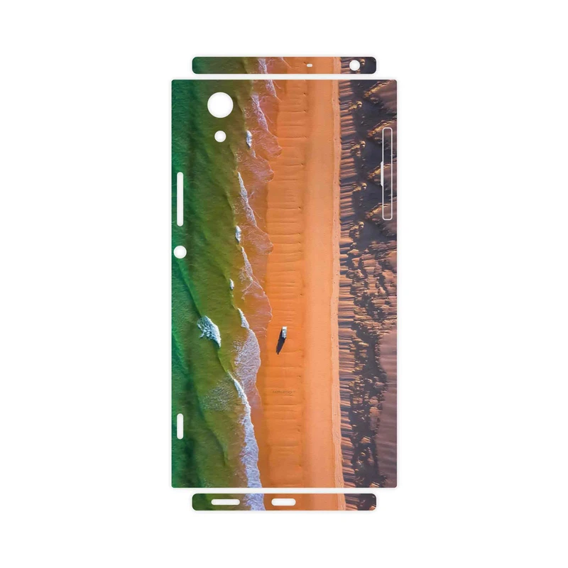 برچسب پوششی ماهوت مدل Beach and Green Sea-FullSkin مناسب برای گوشی موبایل سونی Xperia XA1