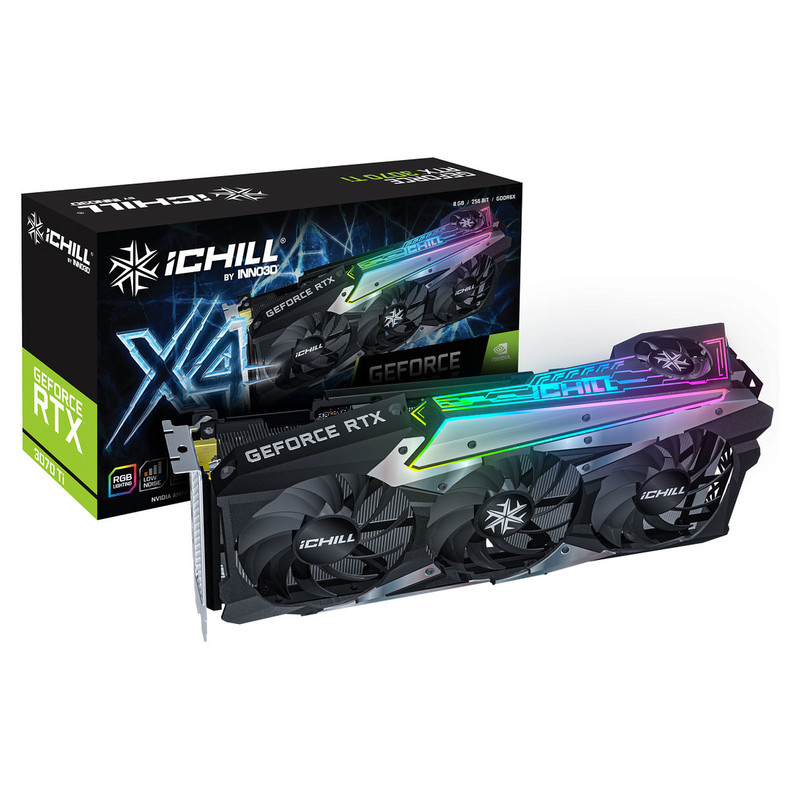 کارت گرافیک اینو تیری دی مدل RTX3070 TI ICHILL X4 8GB 3
