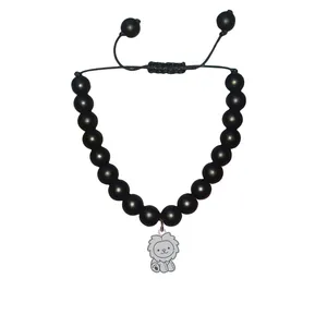 دستبند مهره ای هایکا طرح کارتونی شیر کد bd.ha 43