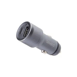 شارژر فندکی 20 وات دو پورت بیاند مدل ba-105