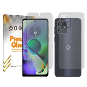 Panzer Glass Resistant model matte screen protector suitable for Motorola Moto G54 mobile phone Along with the phone back protector