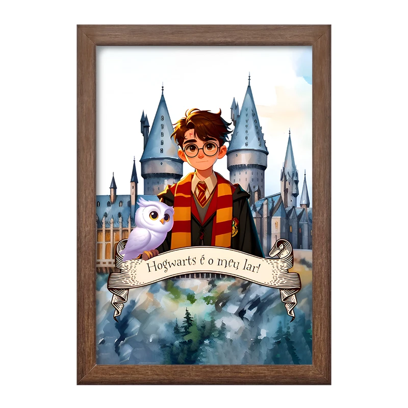 تابلو خندالو طرح هری پاتر (Harry Potter) کد F9586