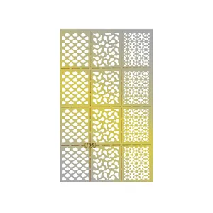 شابلون طراحی ناخن مدل T35