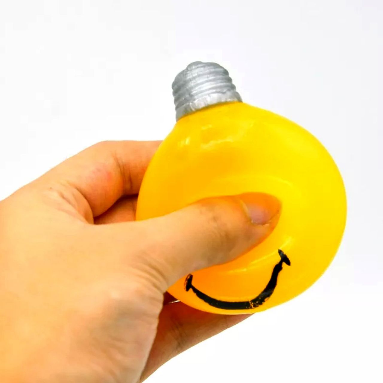 فیجت ضد استرس دنیای سرگرمی های کمیاب مدل لامپ آبکی له شو طرح لبخند -  - 9