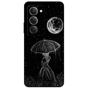 Megafone Girl and Moon 1369 Cover For Xiaomi Redmi 15 4G