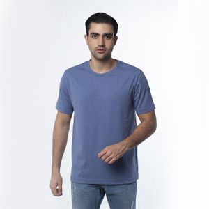 تی شرت آستین کوتاه مردانه ال سی وایکیکی مدل S218058Z8-L9D-BLUEMELANGE