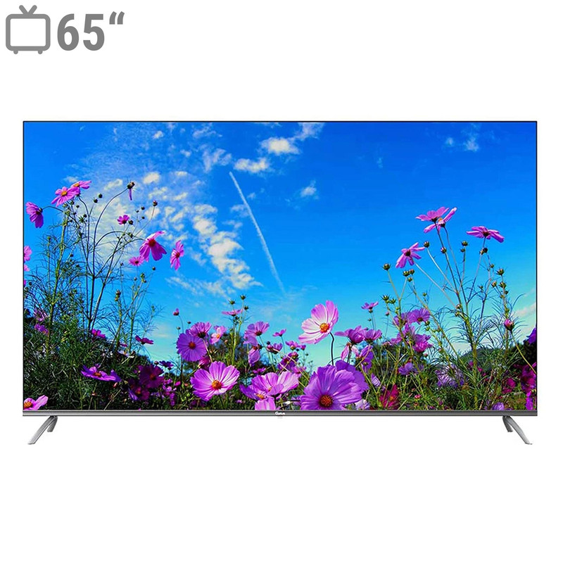 تلویزیون ال ای دی هوشمند جی پلاس مدل GTV-65SQ758N سایز 65 اینچ