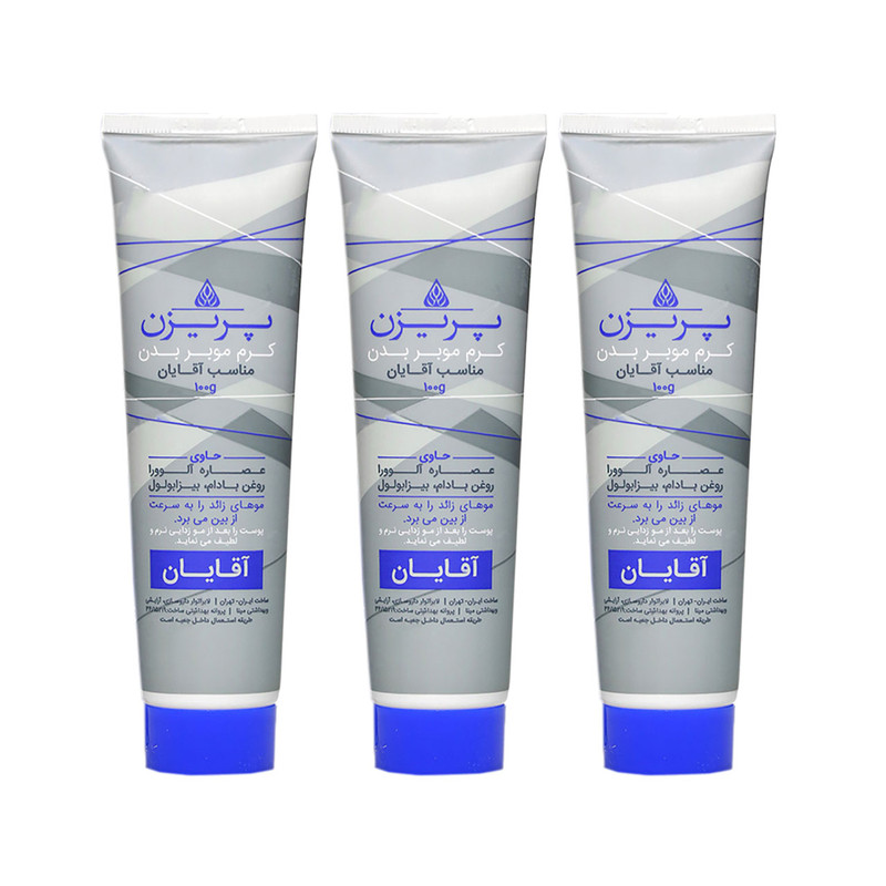 کرم موبر پریزن مدل m03 حجم 100 میلی لیتر مجموعه ۳ عددی