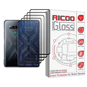 Ricoo Glass MIX004 Screen Protector For Xiaomi Black Shark 4 Pro Pack Of 4