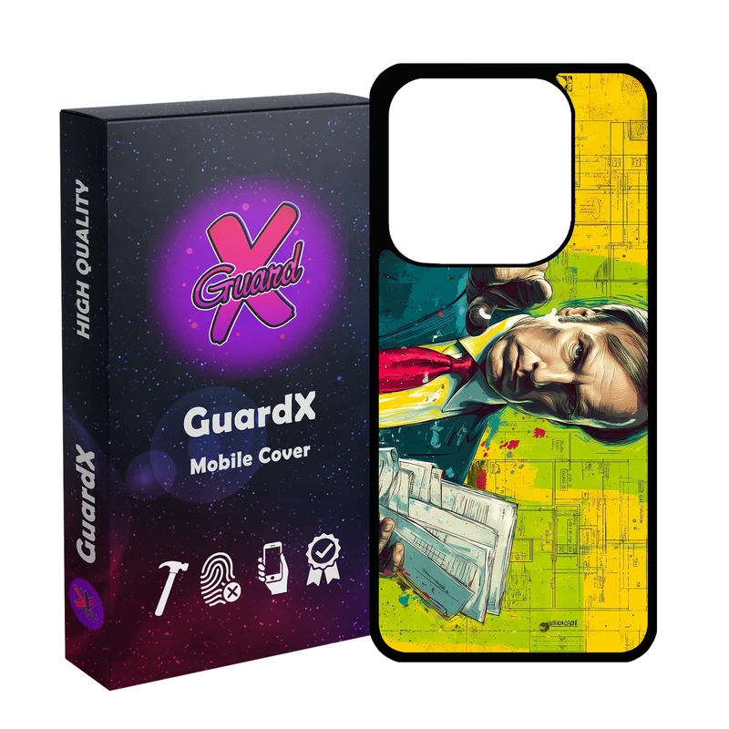 کاور گارد ایکس طرح Saul Goodman مدل 11074 مناسب برای گوشی موبایل شیائومی Redmi Note 14 4G