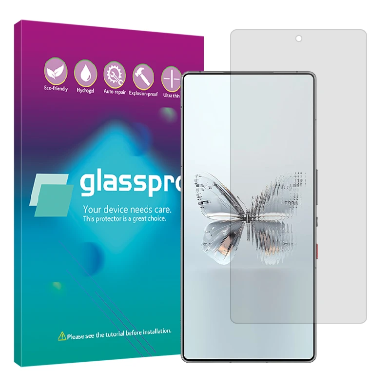محافظ صفحه نمایش شفاف گلس پرو مدل Resistant مناسب برای گوشی موبایل زد تی ای Nubia Red Magic 10 Pro 
