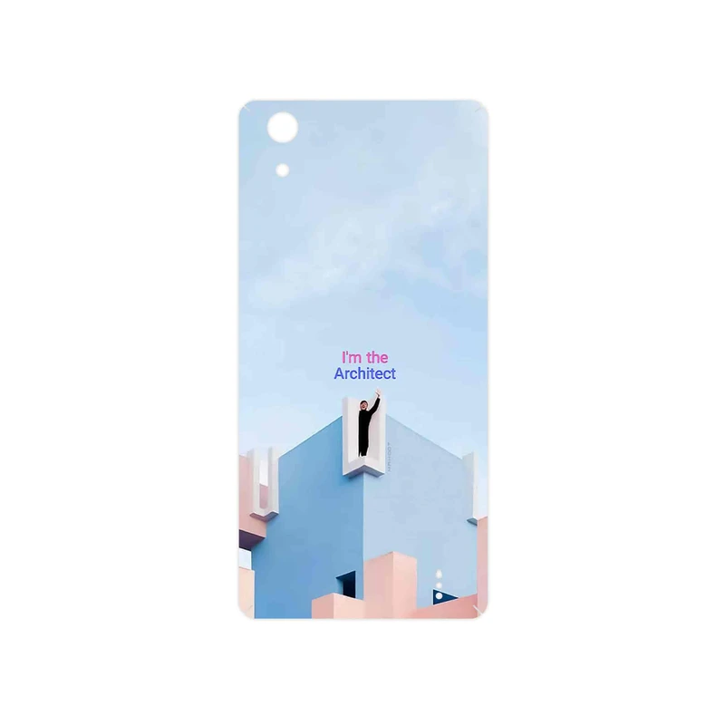 برچسب پوششی ماهوت مدل Architecture مناسب برای گوشی موبایل جی ال ایکس Maad