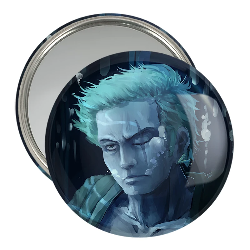 آینه جیبی خندالو مدل زورو انیمه وان پیس One Piece  کد 17277